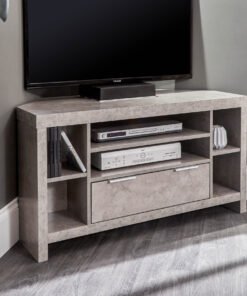 Bloc Corner Tv Unit Concrete