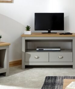 Lancaster Corner Tv Unit Grey