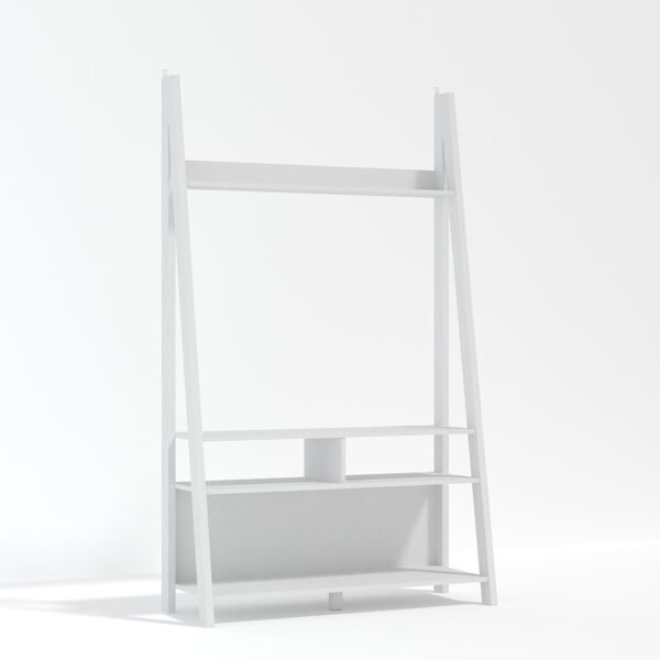Tiva Ladder TV Unit White - Image 2