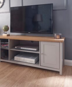 Lancaster Large Tv Cabinet Grey